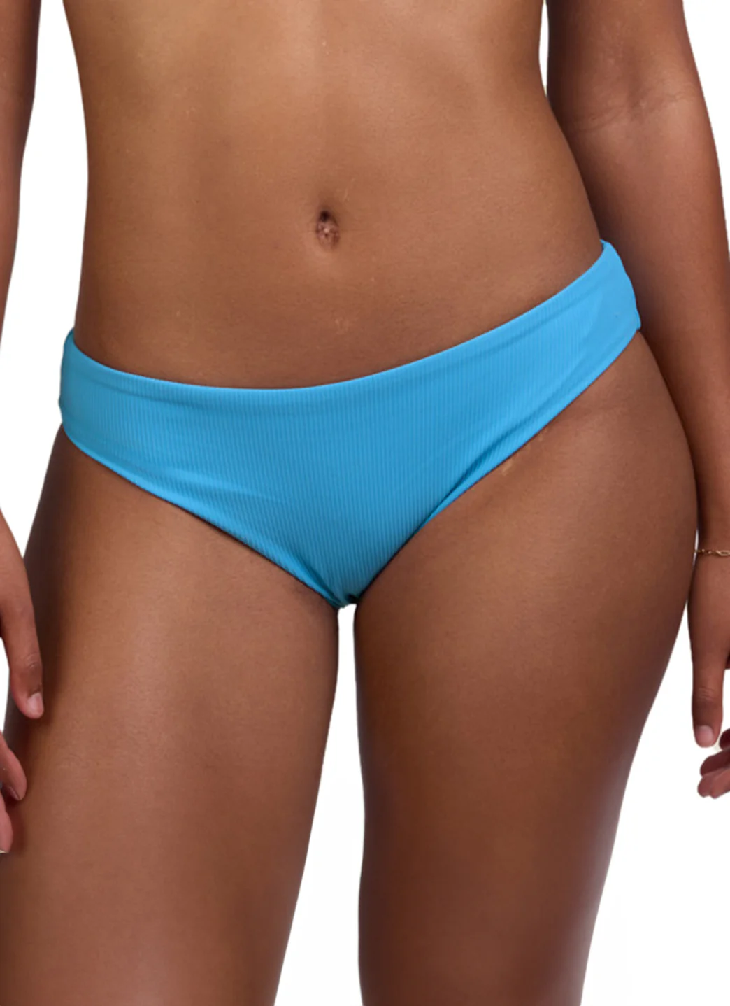 JOLYN Women's Valle Solid Ribbed Moderate Bikini Bottom - Image 2