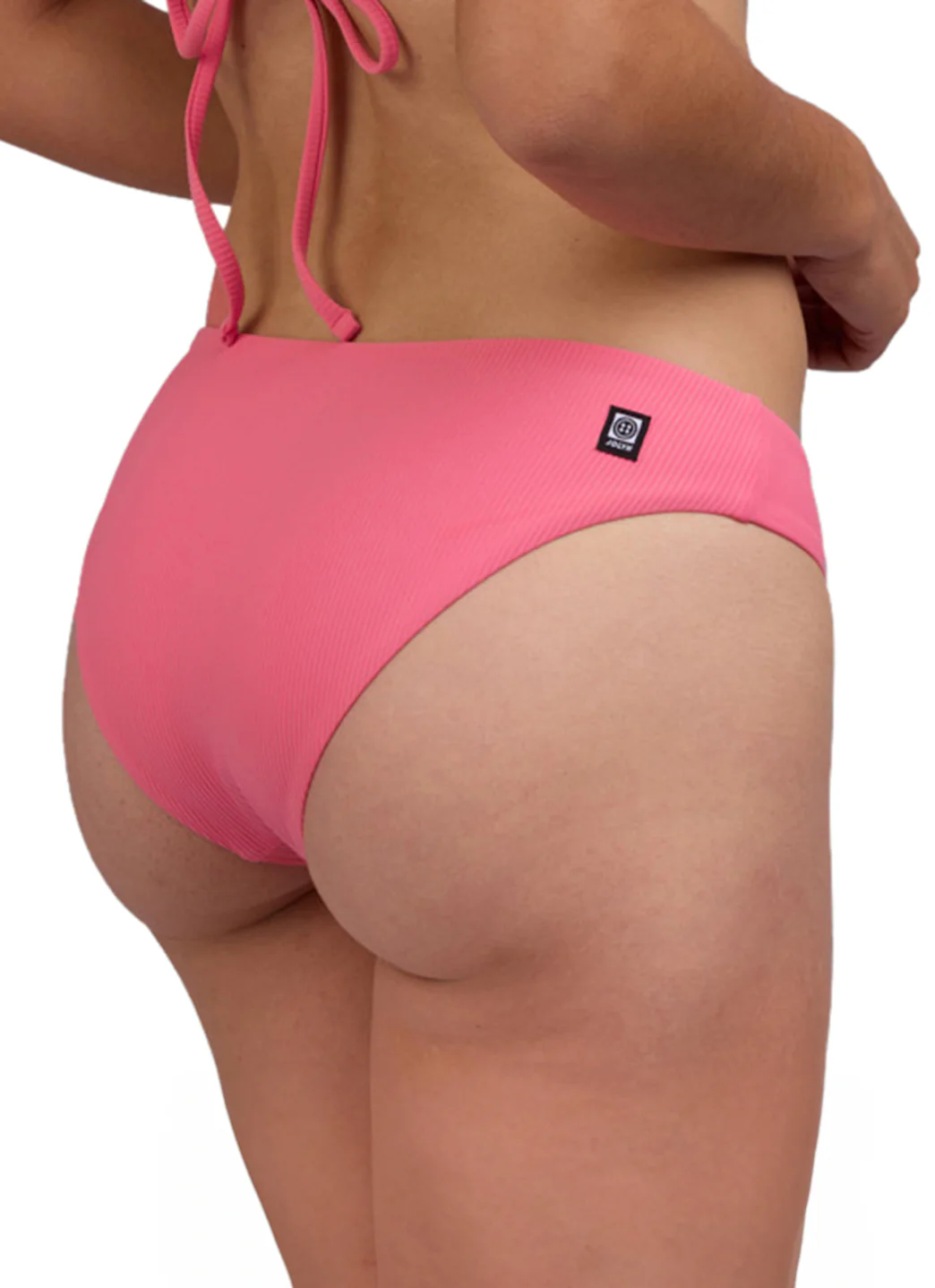 JOLYN Women's Valle Solid Ribbed Moderate Bikini Bottom - Image 9