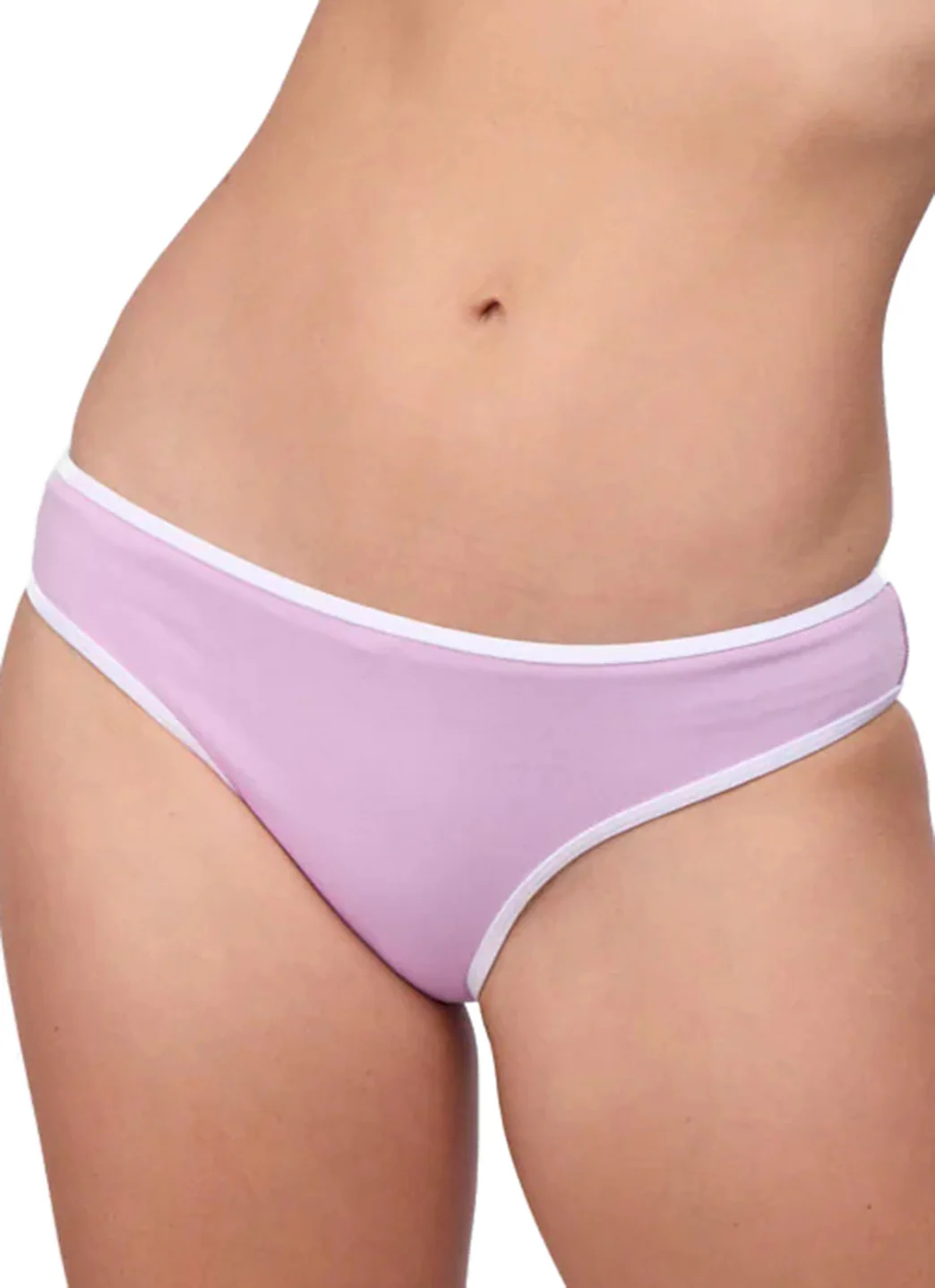 JOLYN Women's Whitney Contrast Bikini Bottom - Image 42