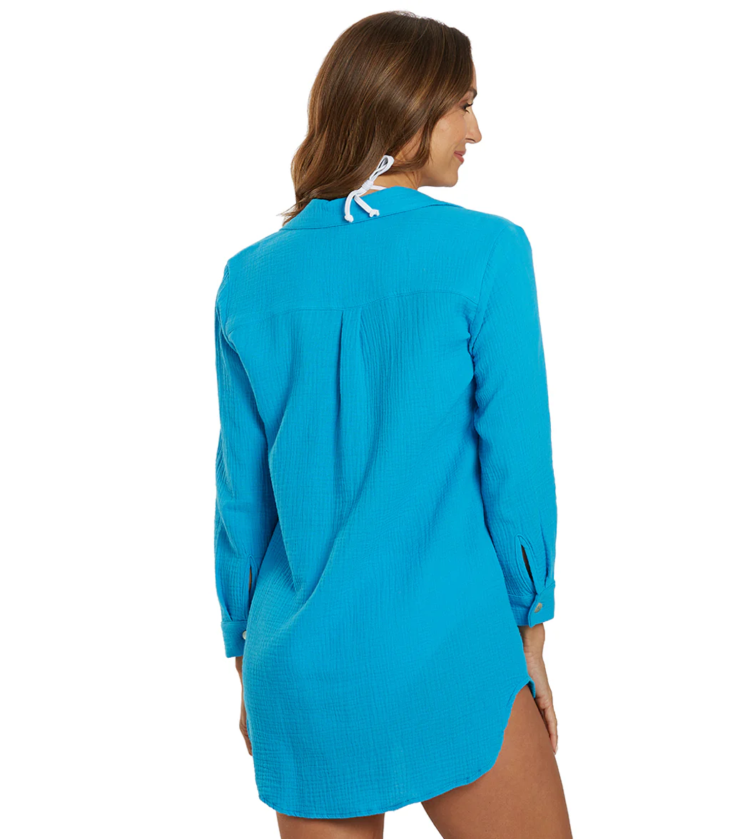 J.Valdi Women's Cozumel Big Shirt Cover Up - Image 10