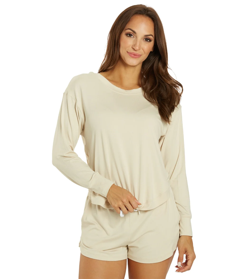 J.Valdi Women's Lounge Pull Over Top - Image 5
