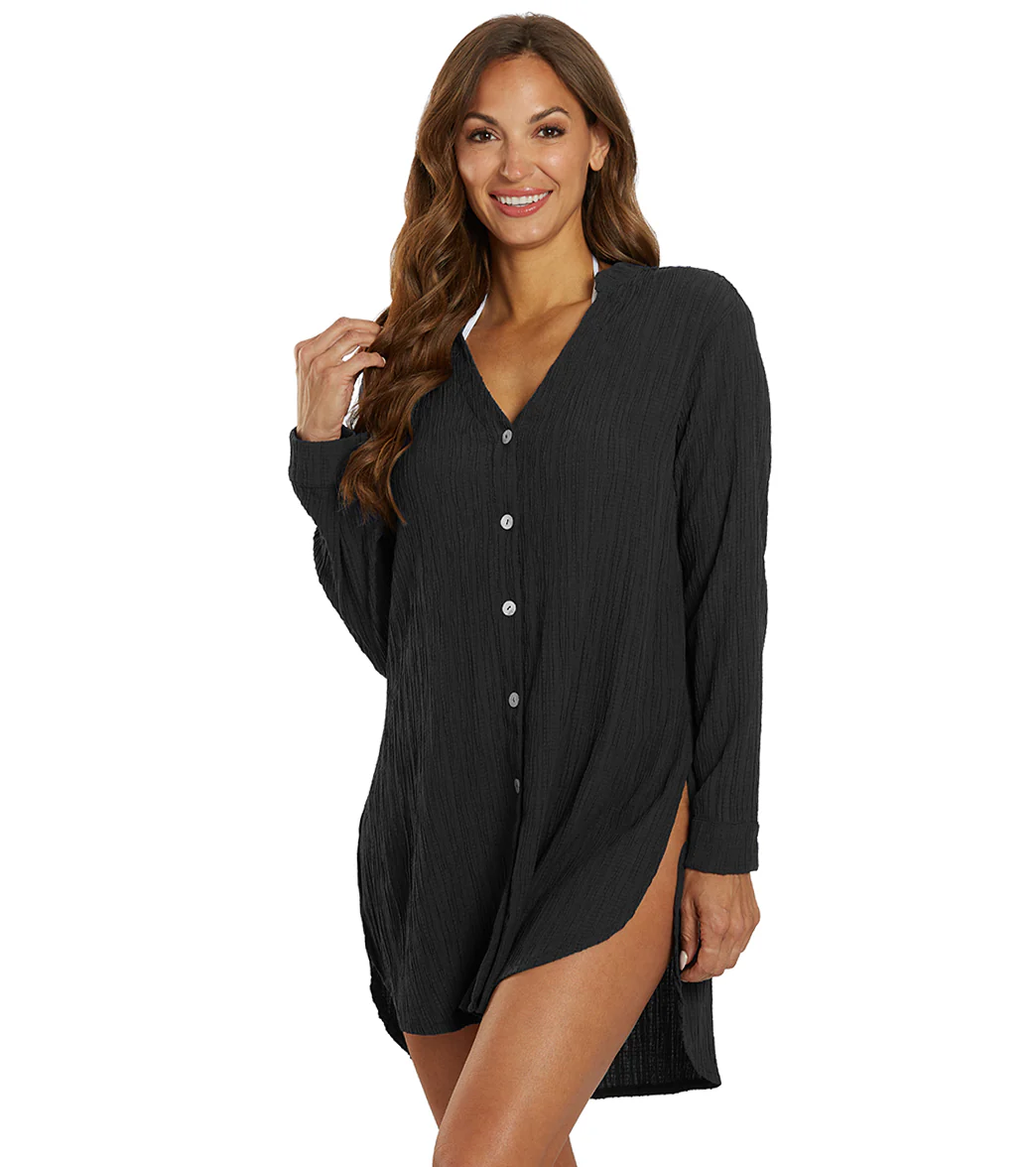J.Valdi Women's Oaxaca Big Shirt Cover Up - Image 19