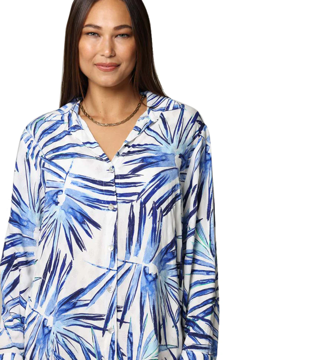 J.Valdi Women's Palmilla Big Shirt Cover Up - Image 4