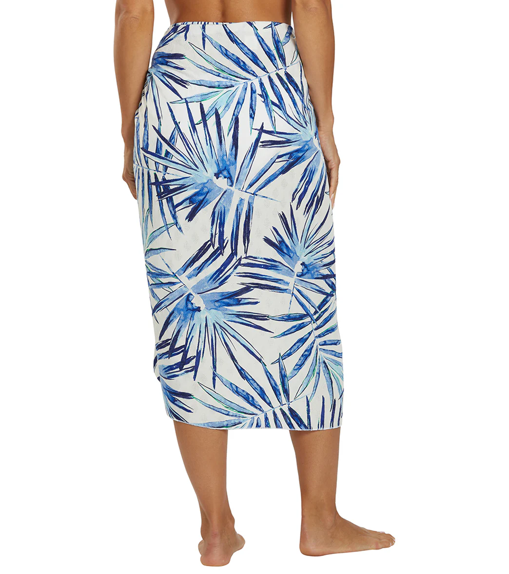 J.Valdi Women's Palmilla Long Sarong Cover Up - Image 3
