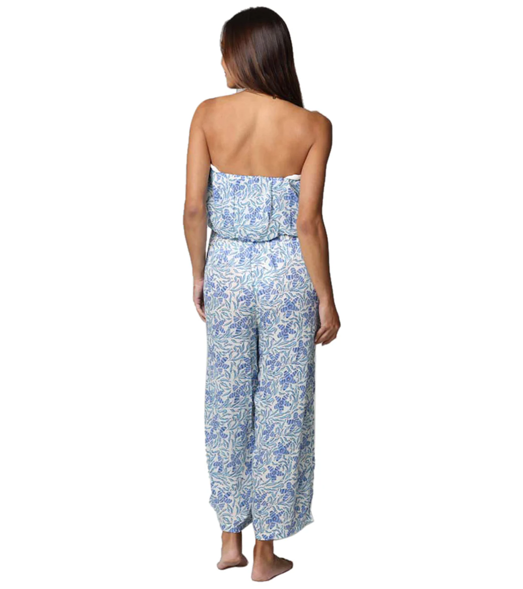 J.Valdi Women's Plumeria Bandeau Jumpsuit - Image 3