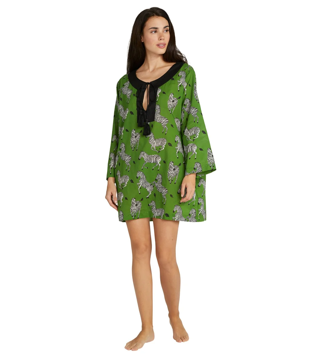 Kate Spade New York Women's Zebra Tunic Cover Up - Image 4