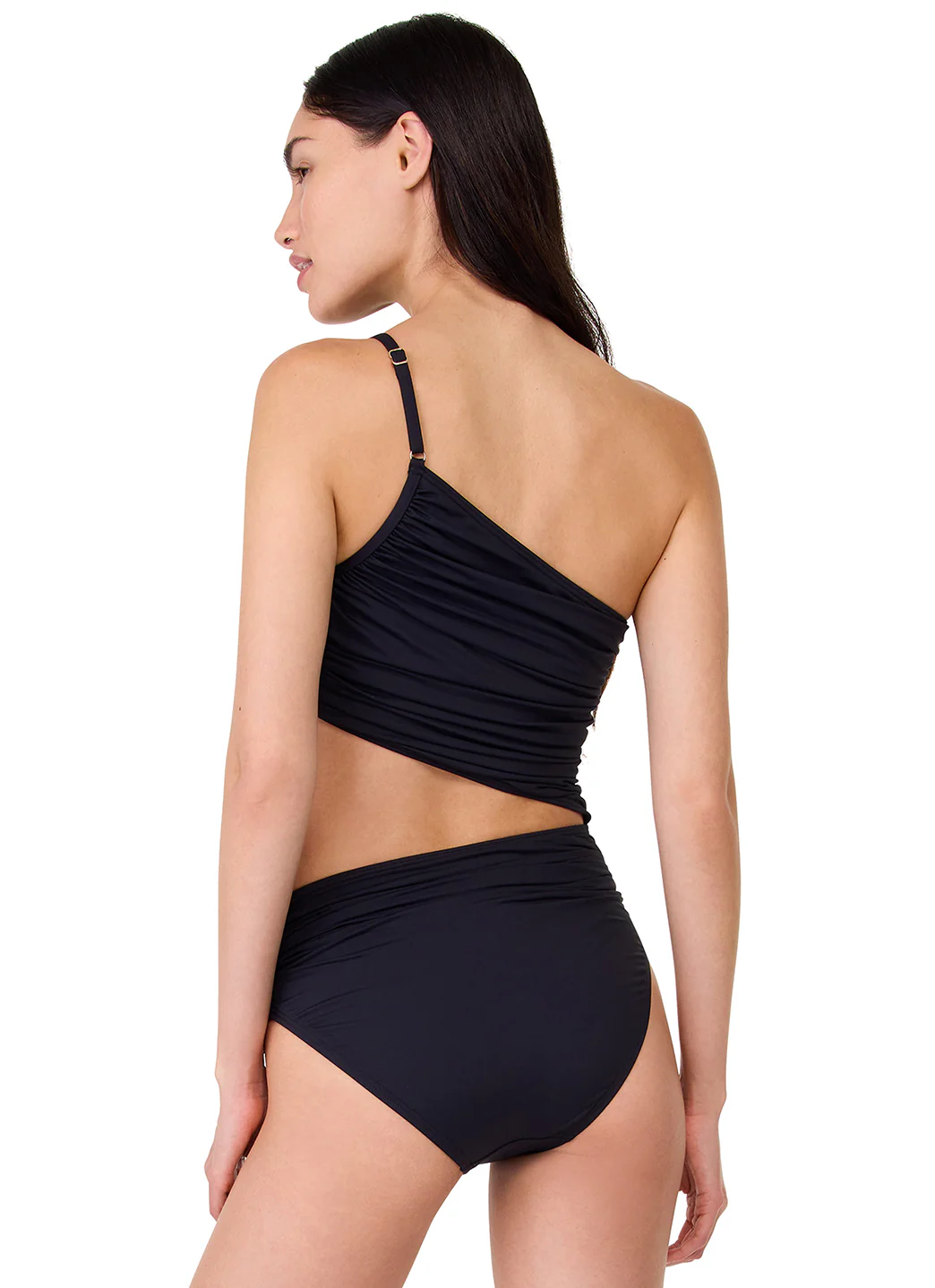 Kate Spade Women's Rosette Solids One Shoulder One Piece Swimsuit - Image 4