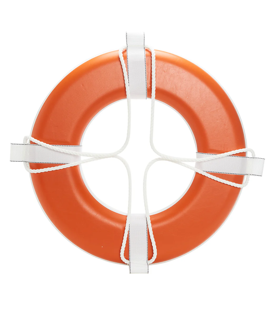 KEMP USA 24" Ring Buoy USGC Approved