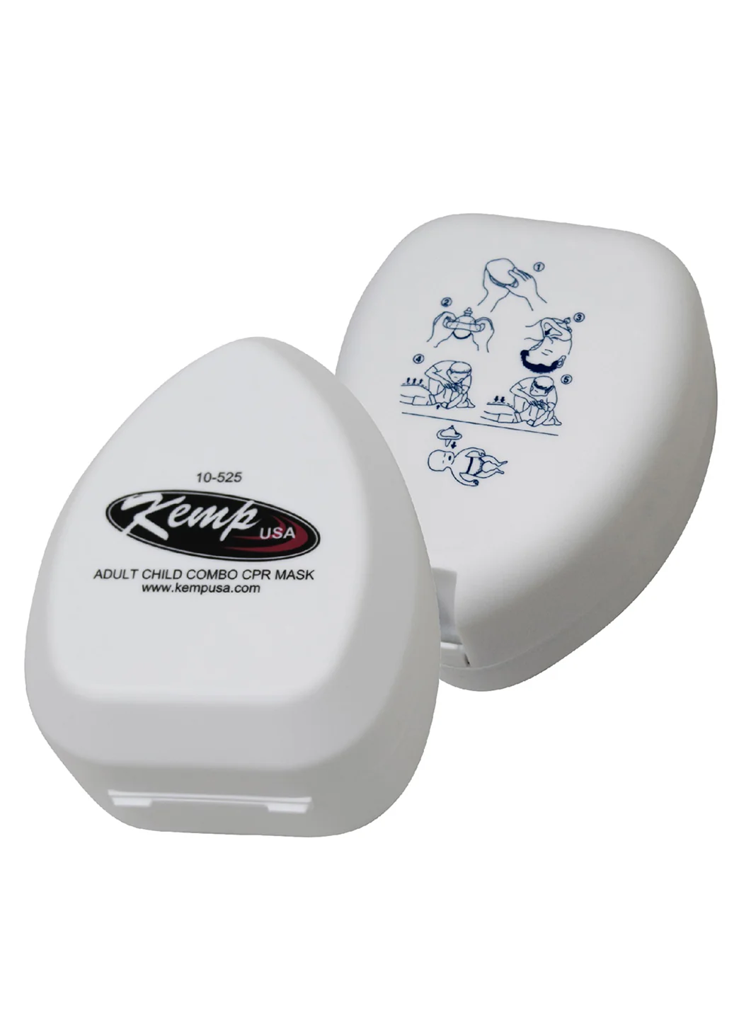 KEMP USA Adult and Child Combo CPR Pocket Mask Set - Image 10