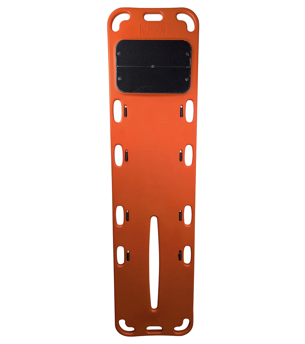 KEMP USA EG Aquatic Plastic Spineboard Kit (Board, Headblocks, Straps) - Image 2