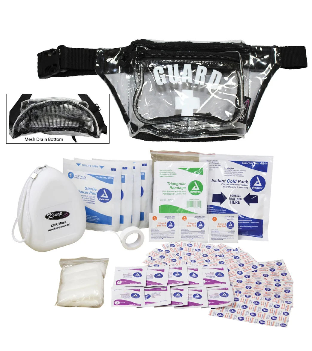 Kemp USA Guard Hip Pack with Mesh Drain - Image 4