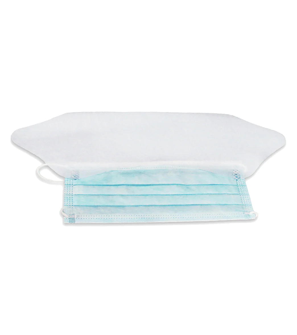 KEMP USA Surgical Face Masks with Ear Loops and Plastic Shield (Pack of 50) - Image 4
