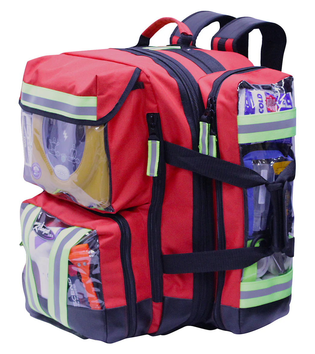 KEMP USA Ultimate EMS Backpack with Clear Pockets - Image 4