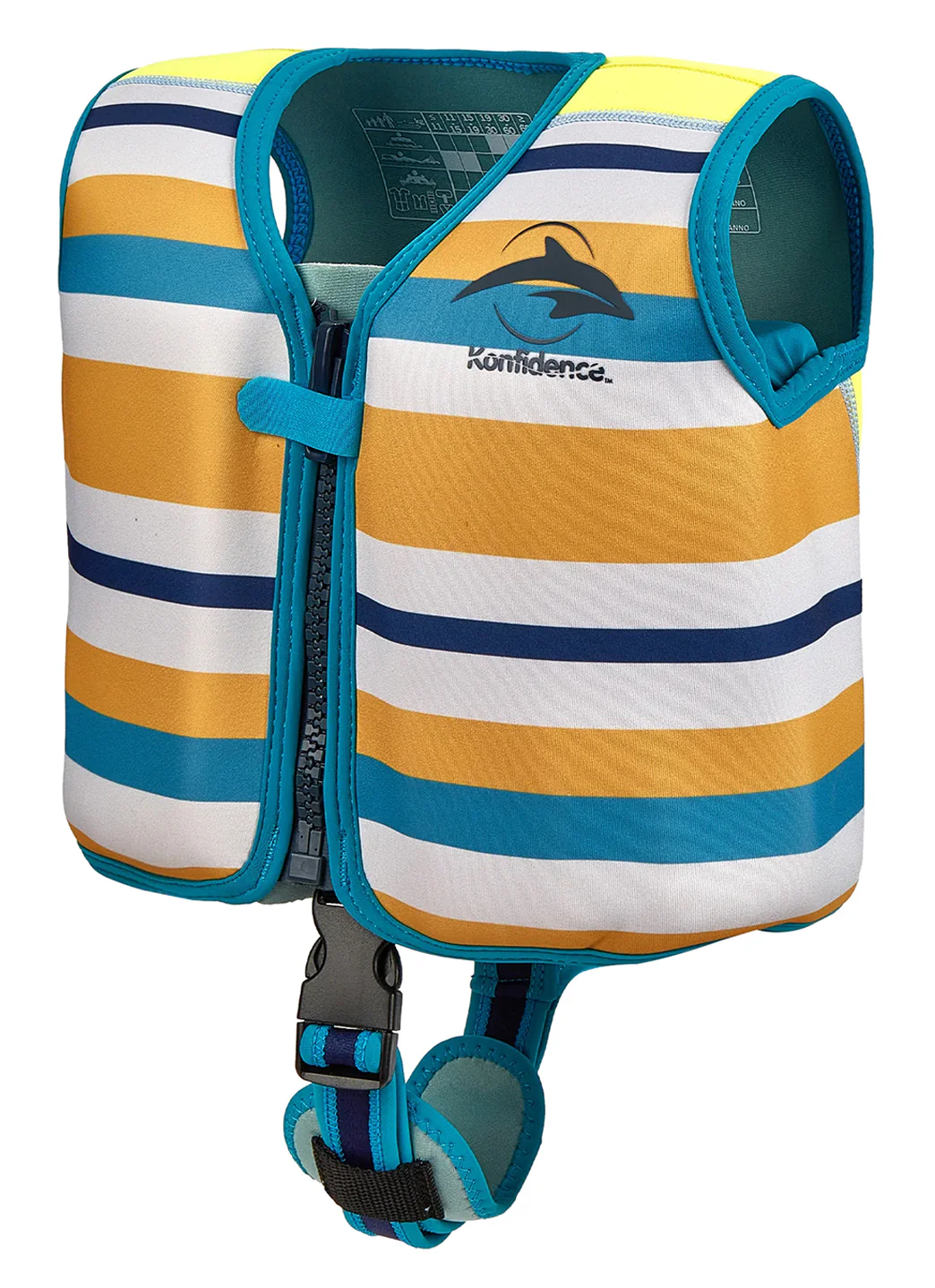 Konfidence Adjustable Buoyancy Swim Vest (Toddler, Little Kids, Big Kids) - Image 27
