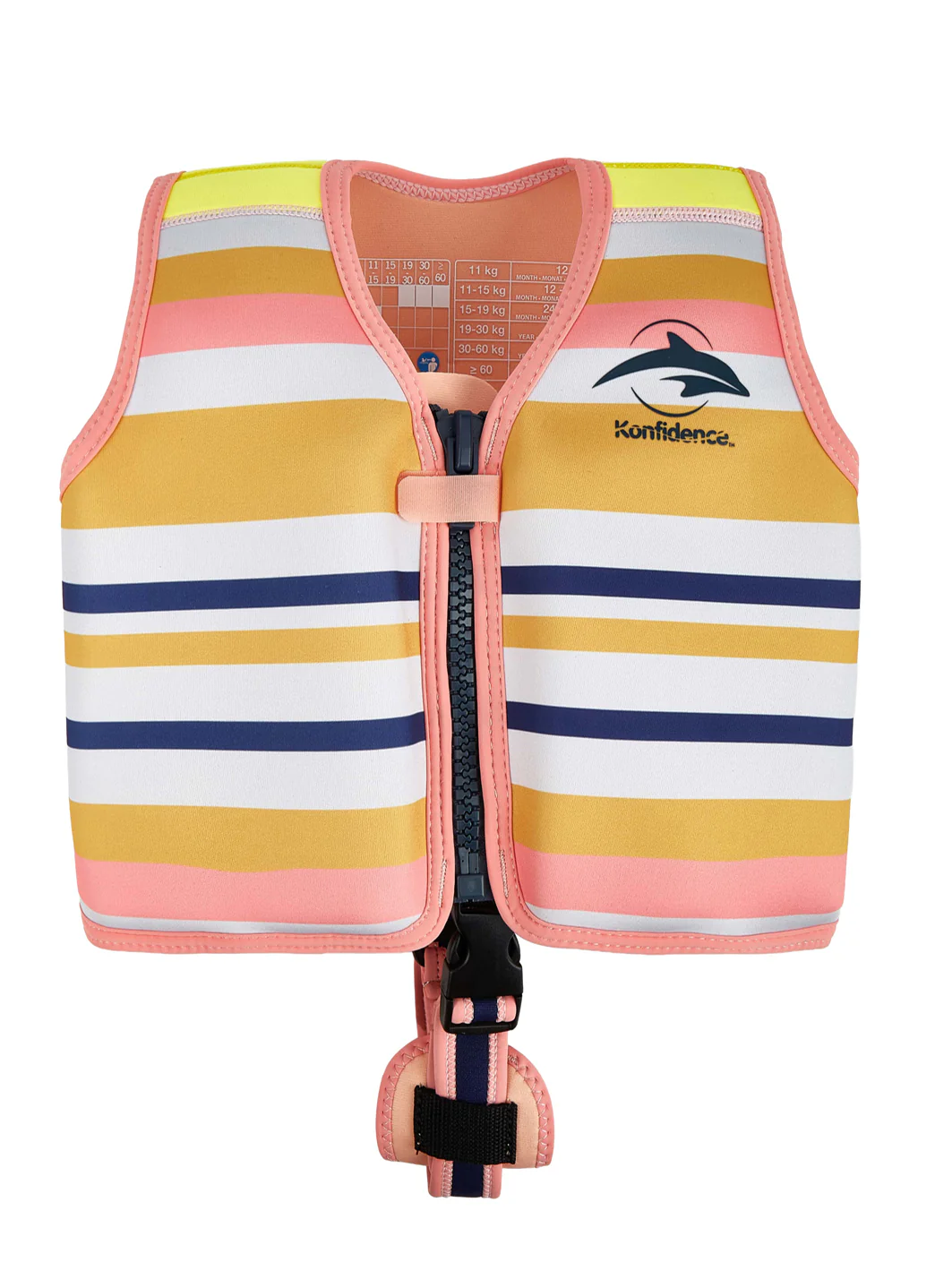 Konfidence Adjustable Buoyancy Swim Vest (Toddler, Little Kids, Big Kids) - Image 7