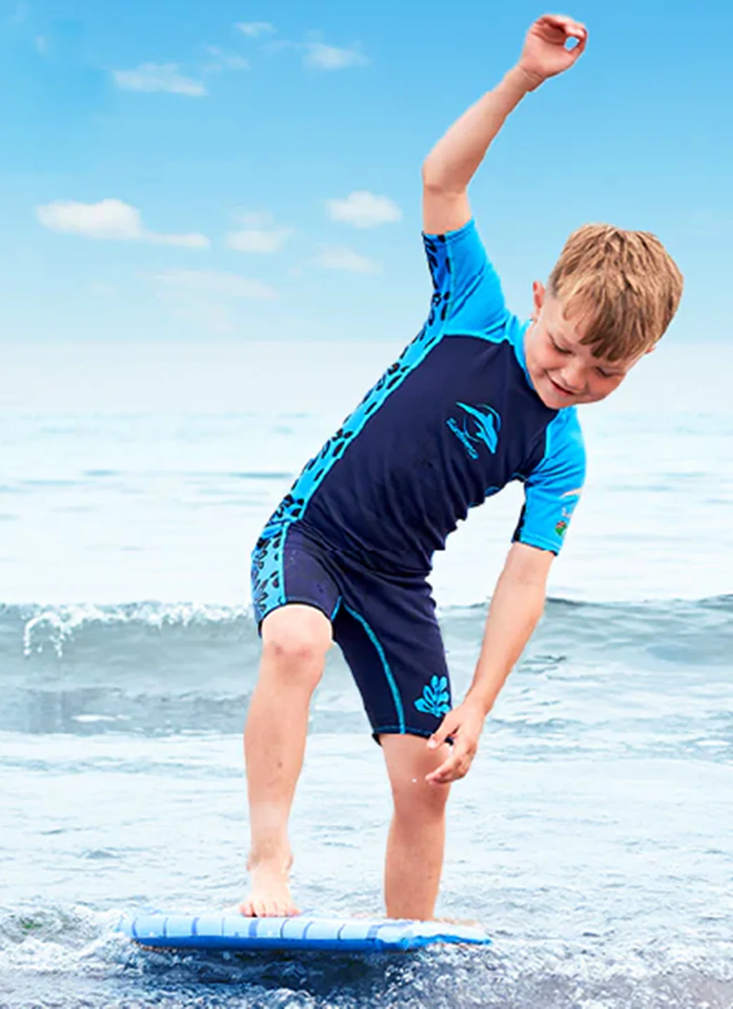 Konfidence Warma™ Shorty Wetsuit Made With e-Flex™ (Toddler, Little Kids) - Image 75