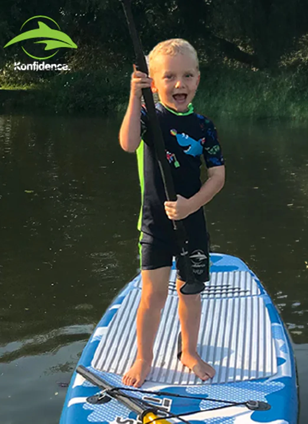 Konfidence Warma™ Shorty Wetsuit Made With e-Flex™ (Toddler, Little Kids) - Image 89