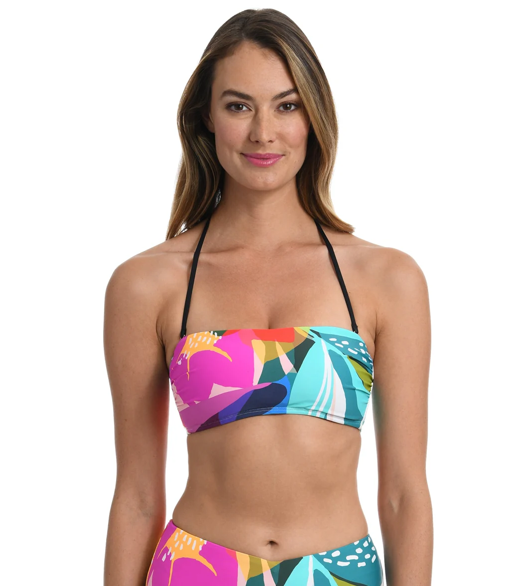 La Blanca Women's Eclectic Shore Bandeau Bikini Top - Image 7