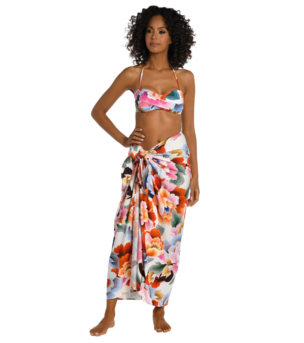 La Blanca Women's Floral Rhythm Pareo - Image 4