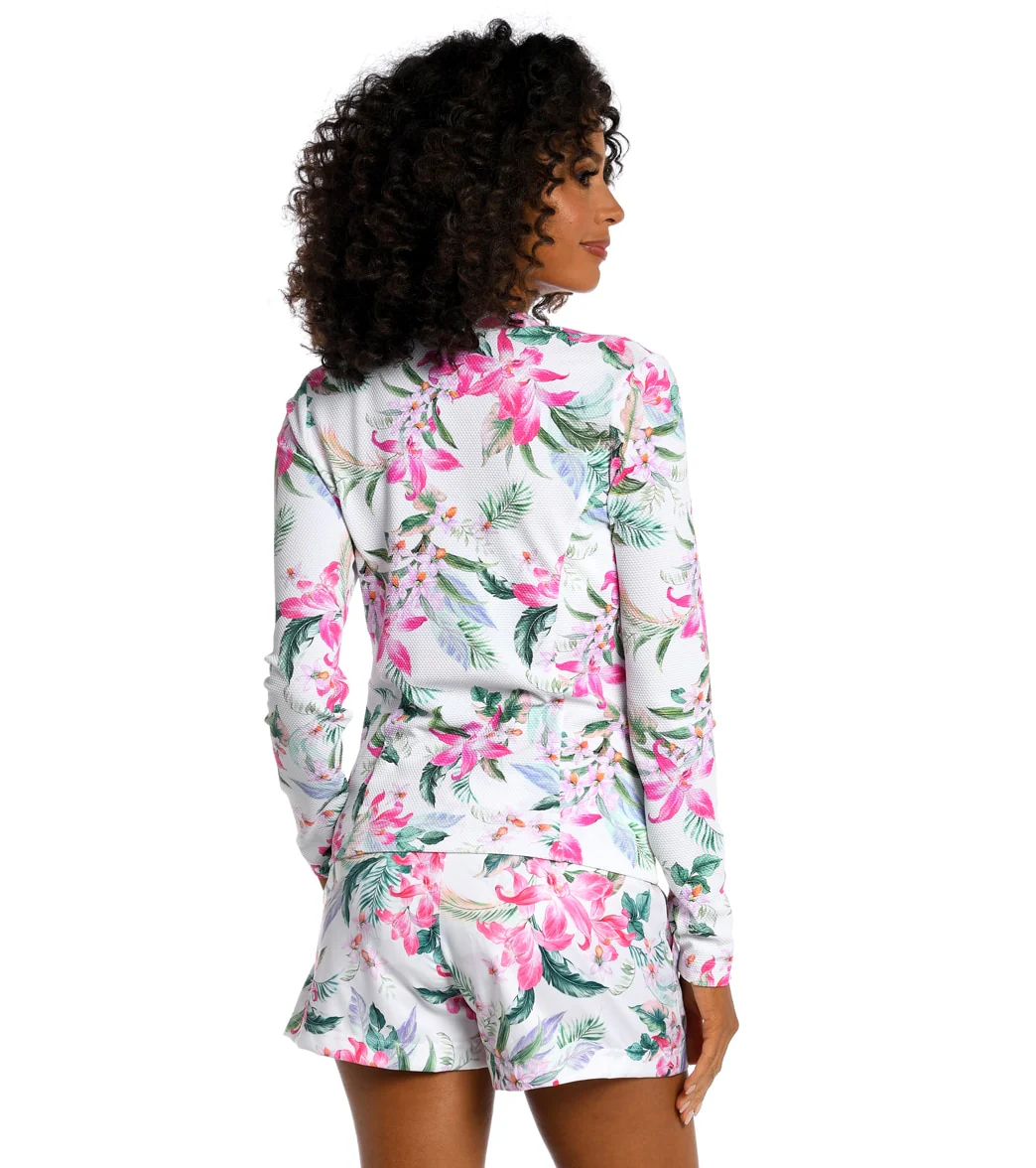 La Blanca Women's Mystic Palms Rash Guard - Image 3