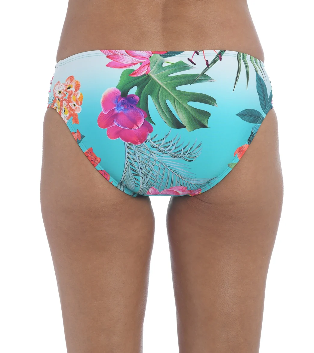 La Blanca Women's Tropicalia Side Shirred Bikini Bottom - Image 2
