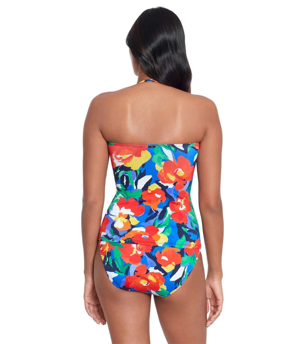 Lauren Ralph Lauren Bold Twist Bandini Tankini Top - Image 3