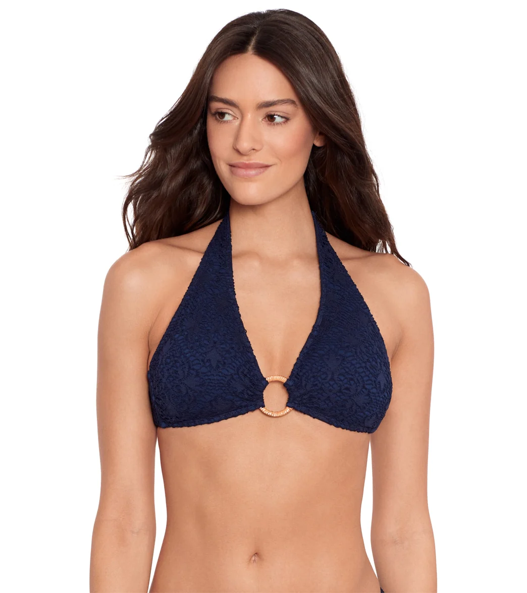 Lauren Ralph Lauren Crochet Rattan Ring Bikini Top - Image 7