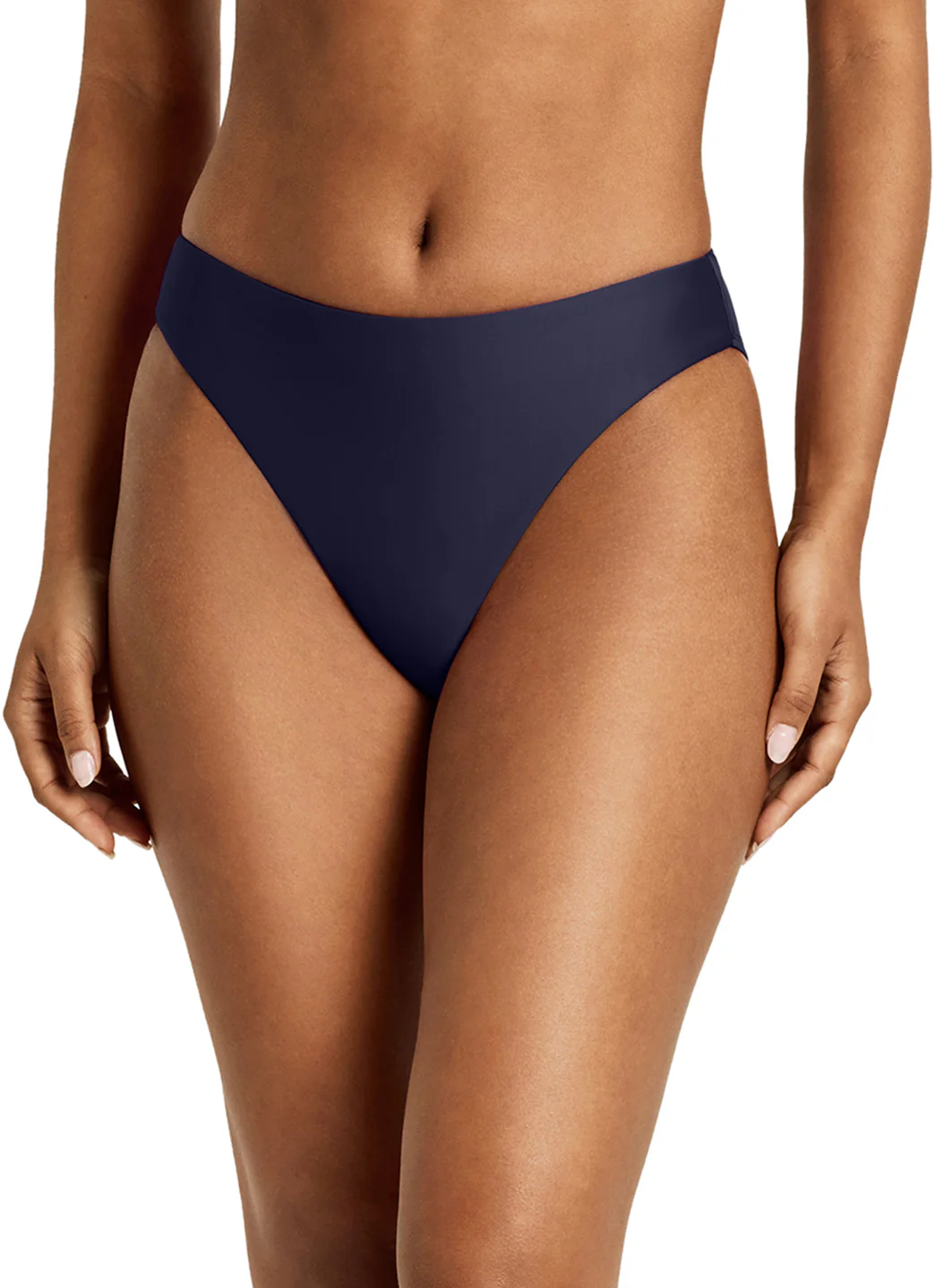 Lauren Ralph Lauren Women's Beach Club Solids Curved Waist Bikini Bottom - Image 9
