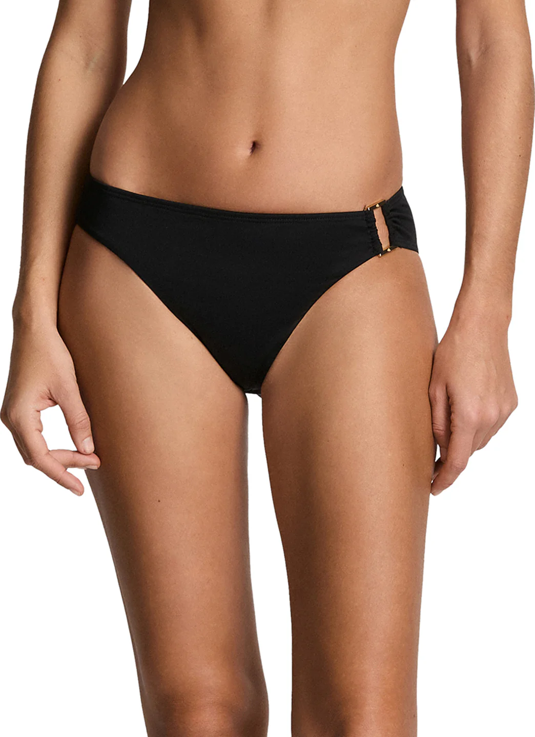 Lauren Ralph Lauren Women's Beach Club Solids Gold Hardware Ring Hipster Bikini Bottom - Image 3