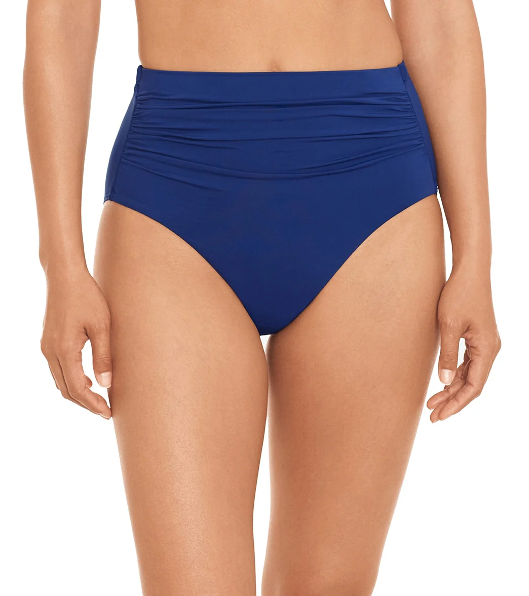 Lauren Ralph Lauren Women's Beach Club Solids High Waist Bikini Bottom - Image 17