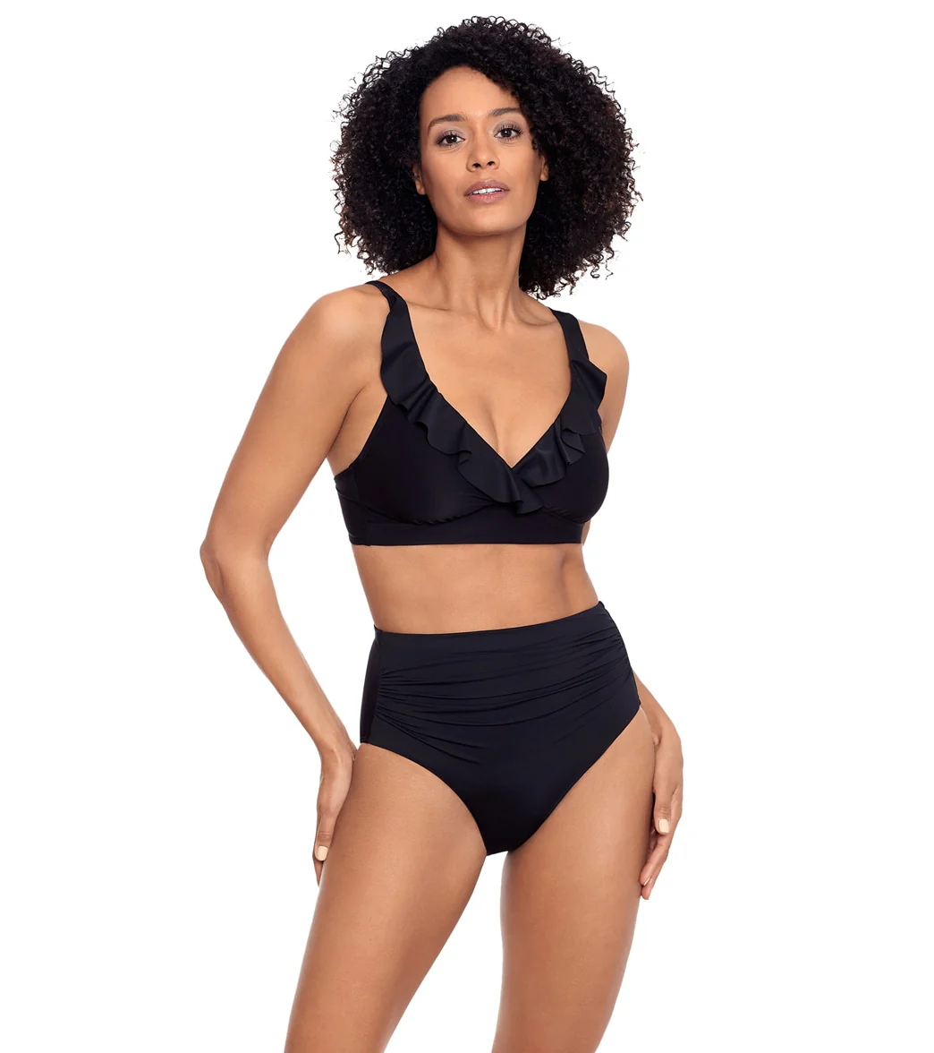 Lauren Ralph Lauren Women's Beach Club Solids High Waist Bikini Bottom - Image 21