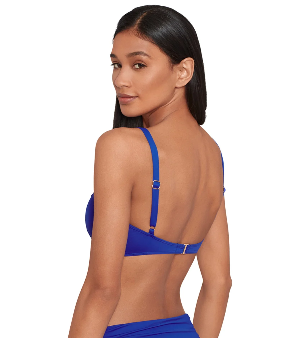 Lauren Ralph Lauren Women's Beach Club Solids Ruffle Underwire Bikini Top - Image 7