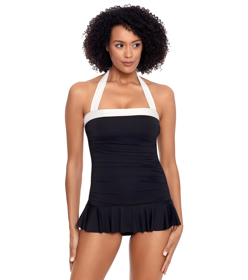 Lauren Ralph Lauren Women's Bel Air Skirted One Piece Swimsuit - Image 6