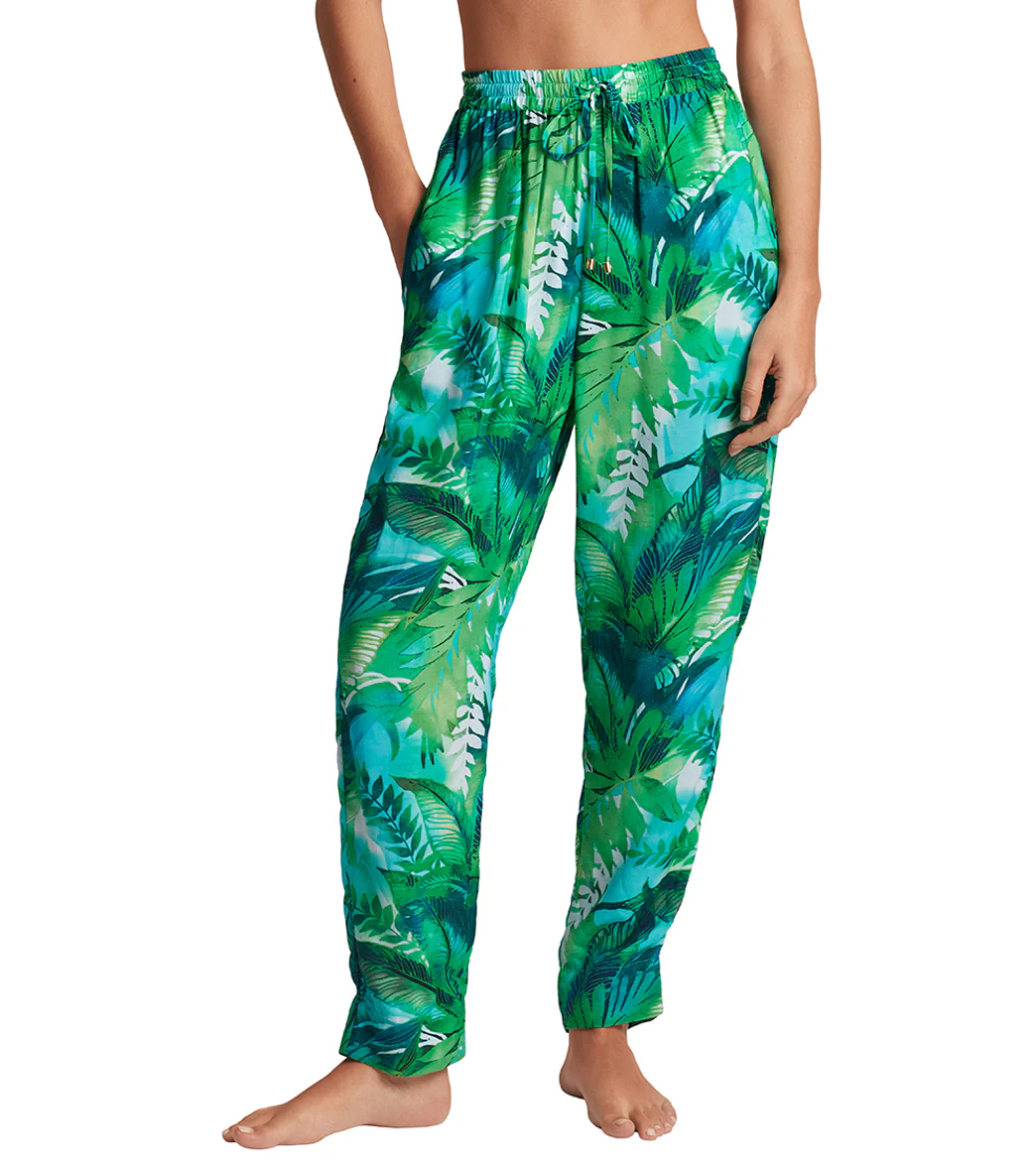 Lauren Ralph Lauren Women's Cartago Palms Poolside Pants - Image 7