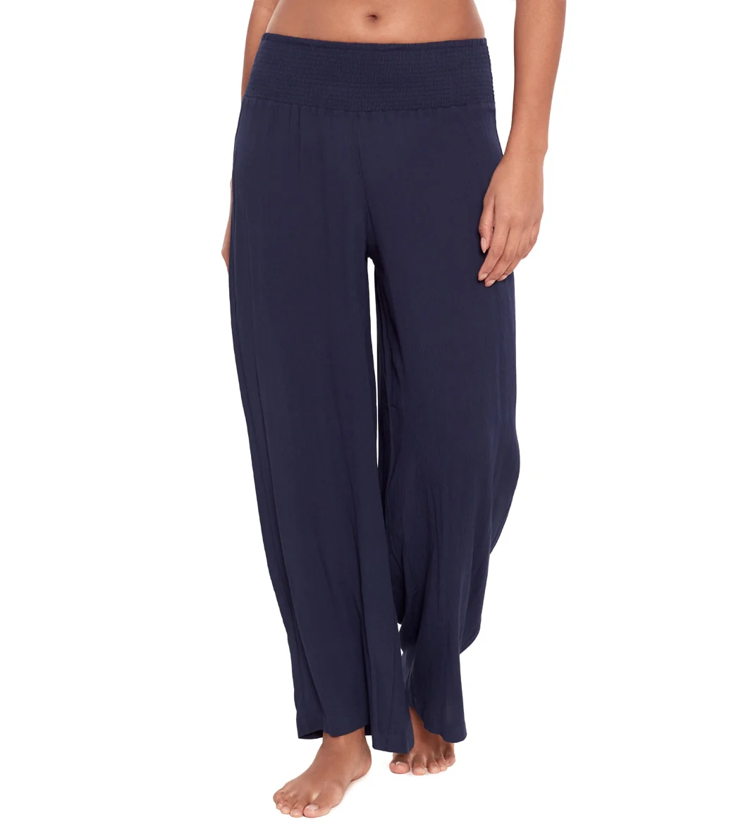 Lauren Ralph Lauren Women's Crinkle Rayon Cover Up Pant - Image 6