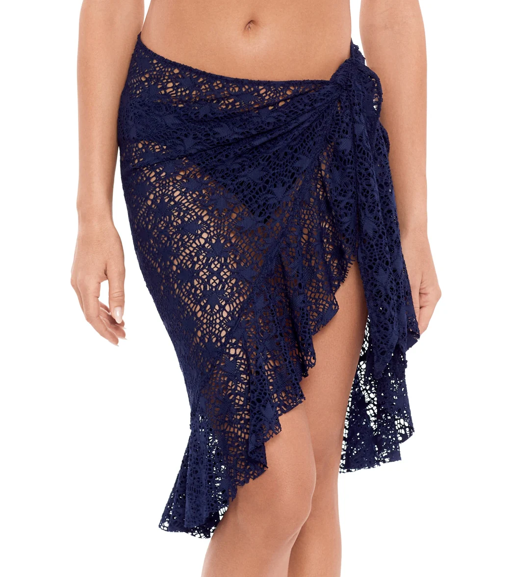 Lauren Ralph Lauren Women's Crochet Ruffle Pareo - Image 6