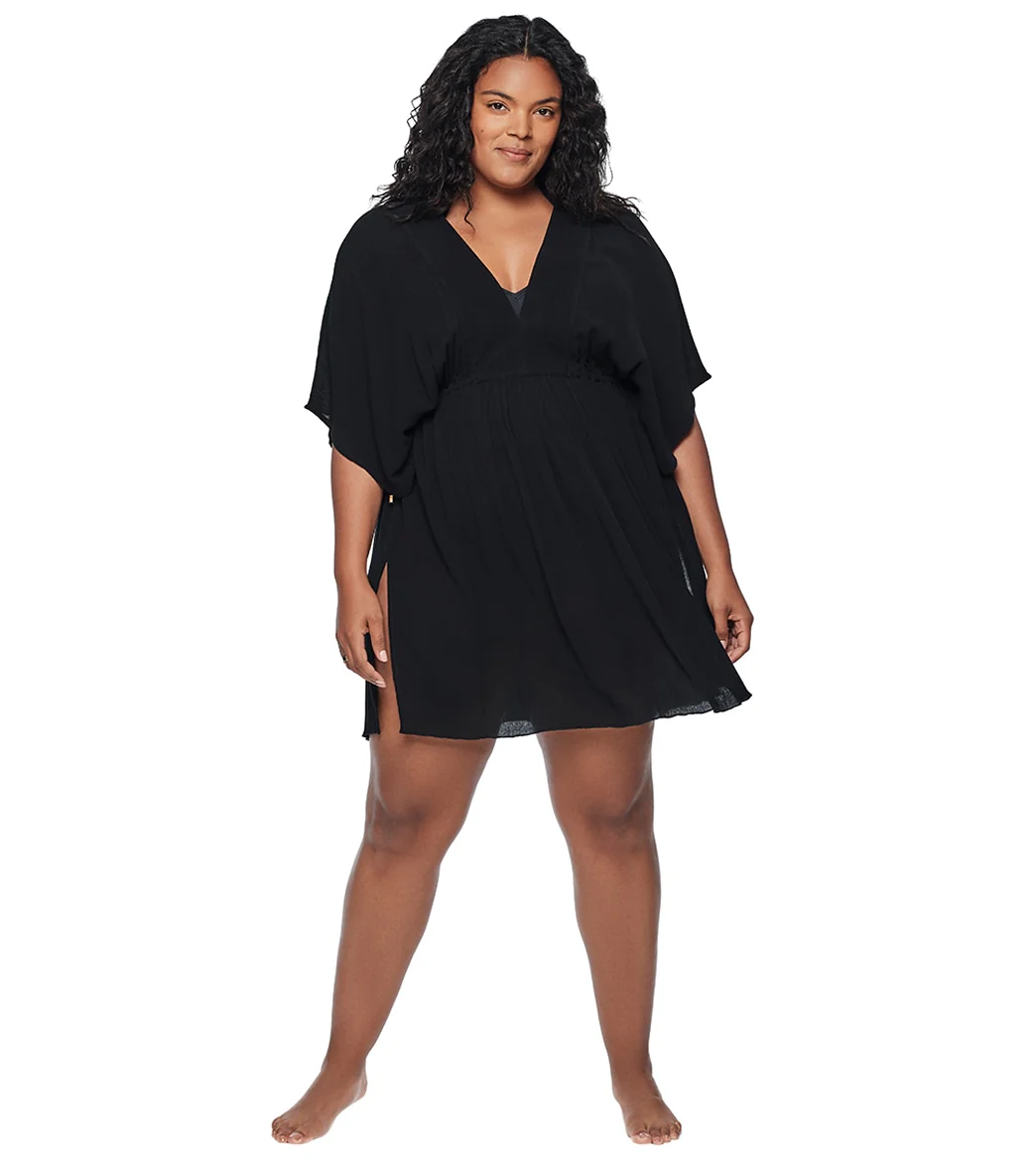 Lauren Ralph Lauren Women's Plus Size Crinkle Rayon Tunic - Image 4