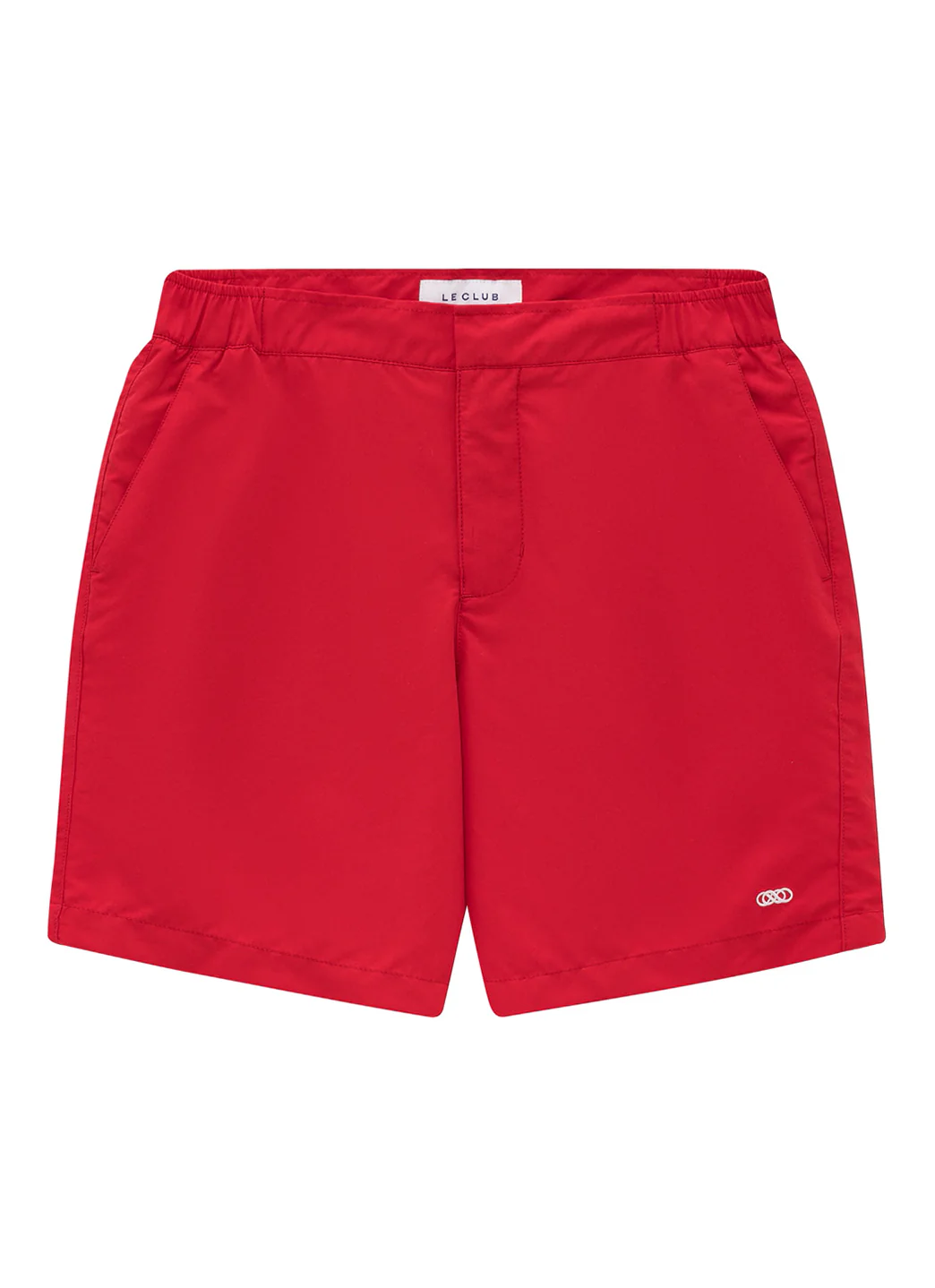LE CLUB Men's Classic Banded Swim Trunks