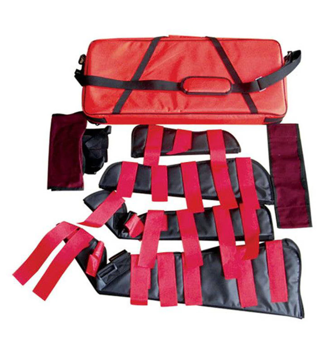 LINE2Design Heavy Duty Emergency Fracture Immobilization Arm and Leg Care Splints with Carrying Case - Image 7