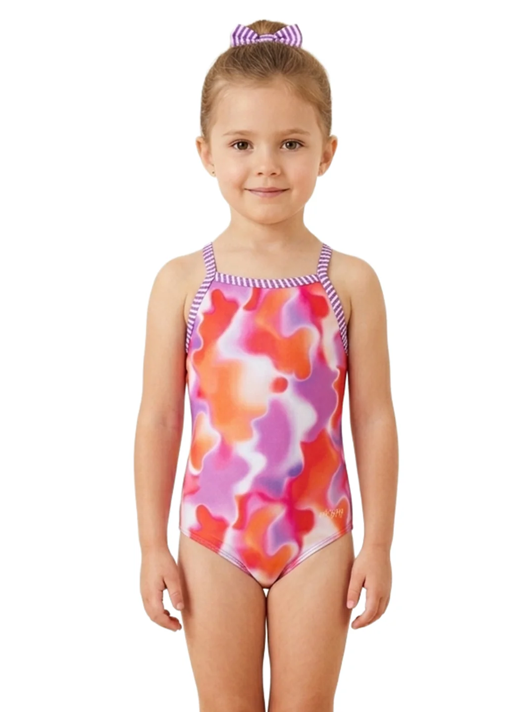 Little Dolfin Girls' Radiant One Piece Swimsuit (Toddler, Little Kid) - Image 3