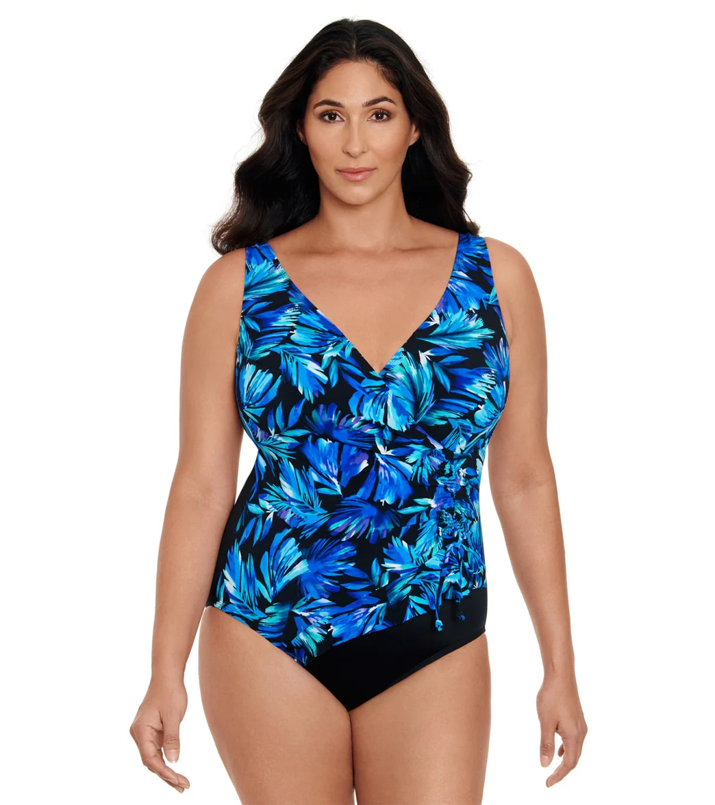 Longitude Women's Toucan Play Ruffle Surplice One Piece Swimsuit - Image 6