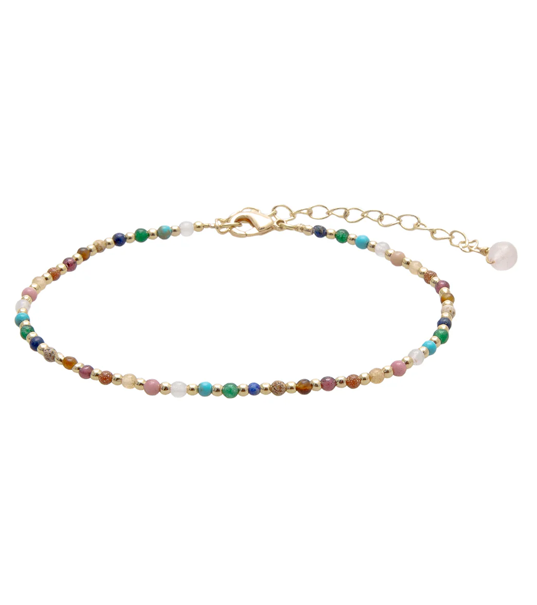 Lotus and Luna Master Healer Gold Anklet - Image 7