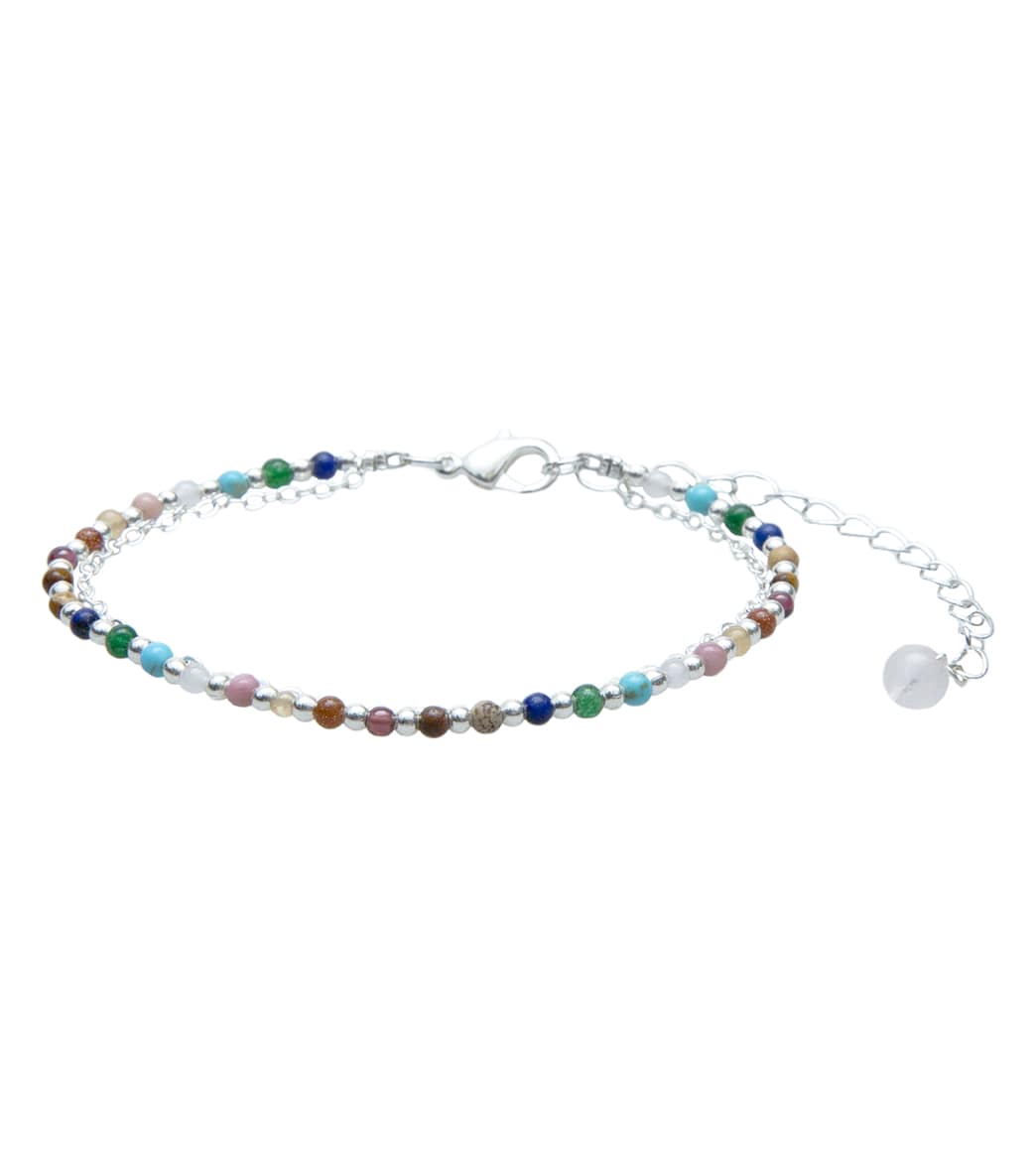 Lotus and Luna Master Healer Silver Healing Layered Bracelet - Image 5