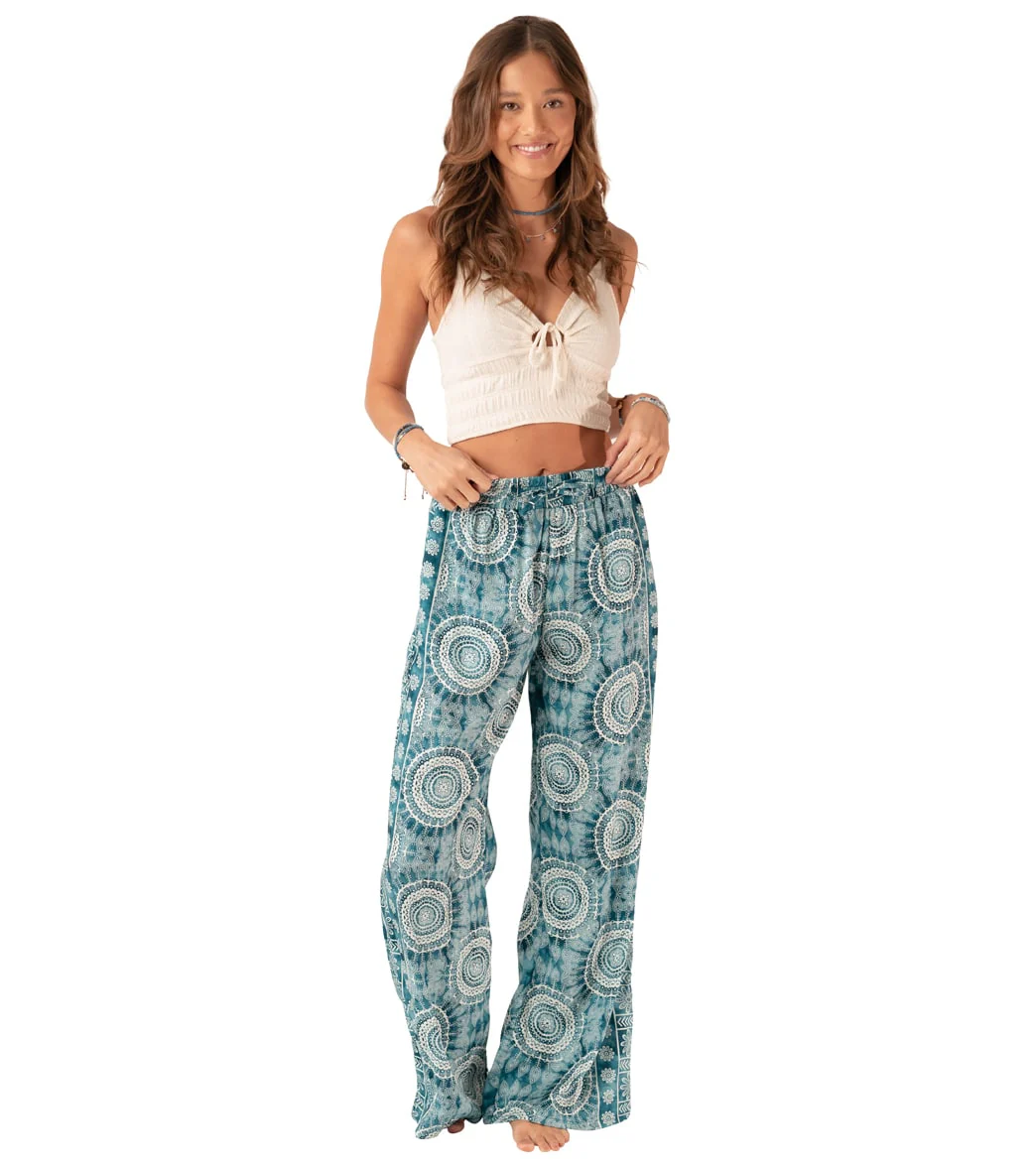 Lotus and Luna Palmetto Point Wide Leg Drawstring Pants - Image 4