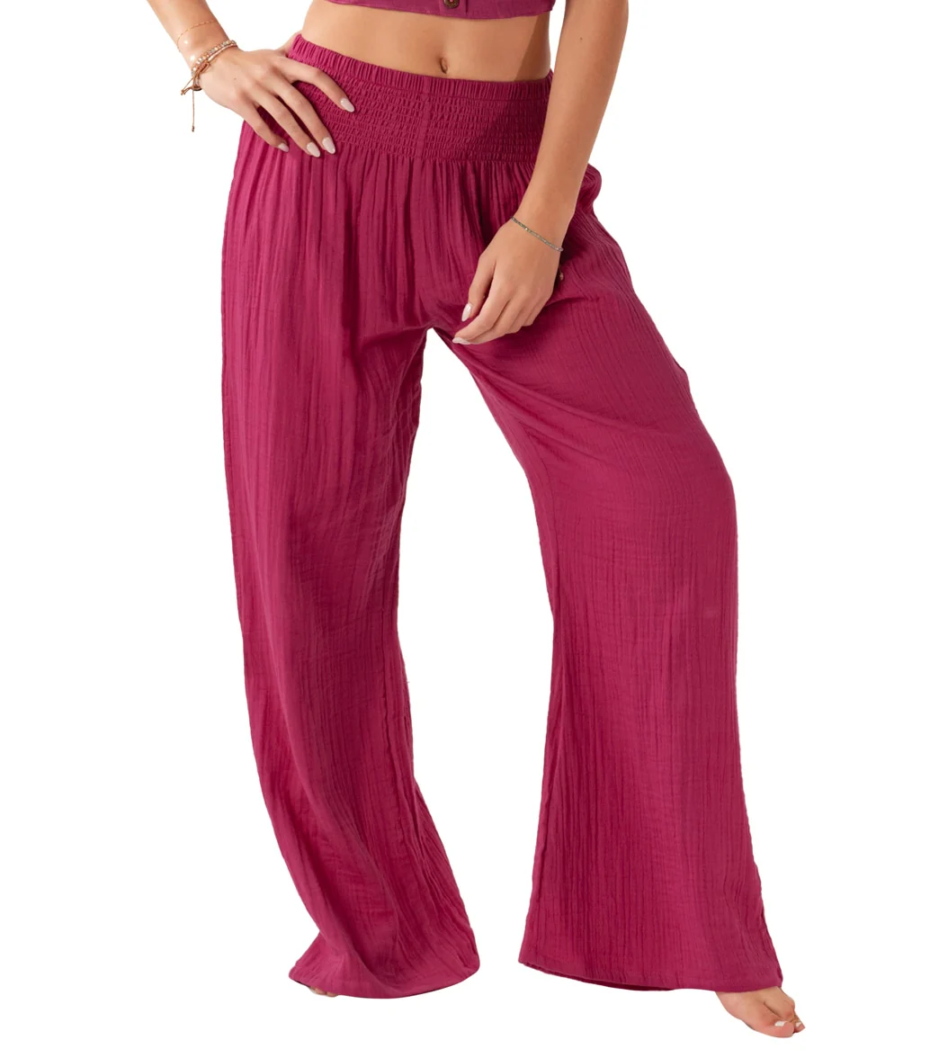 Lotus and Luna Wide Leg Cotton Pants - Image 11
