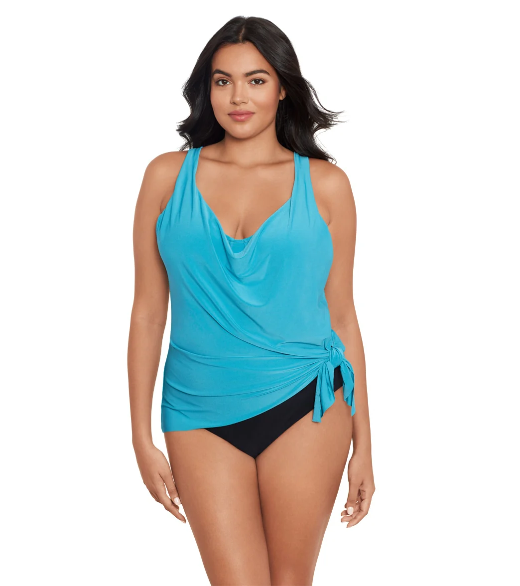 Magicsuit by Miraclesuit Plus Size Winnie Tankini Top - Image 8