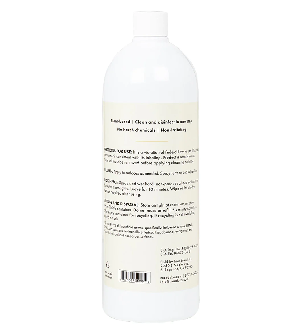 Manduka Disinfecting Cleaner 32oz - Image 2