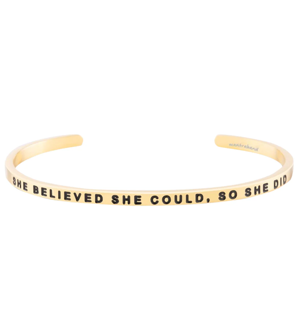 Mantraband She Believed She Could, So She Did Bracelet - Image 3