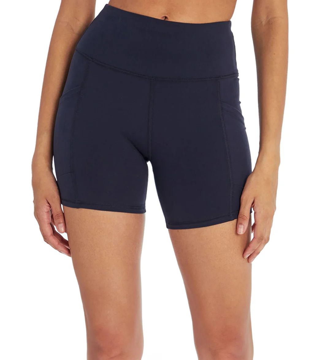 Marika Linnette High Waisted Tummy Control Yoga Shorts - Image 4