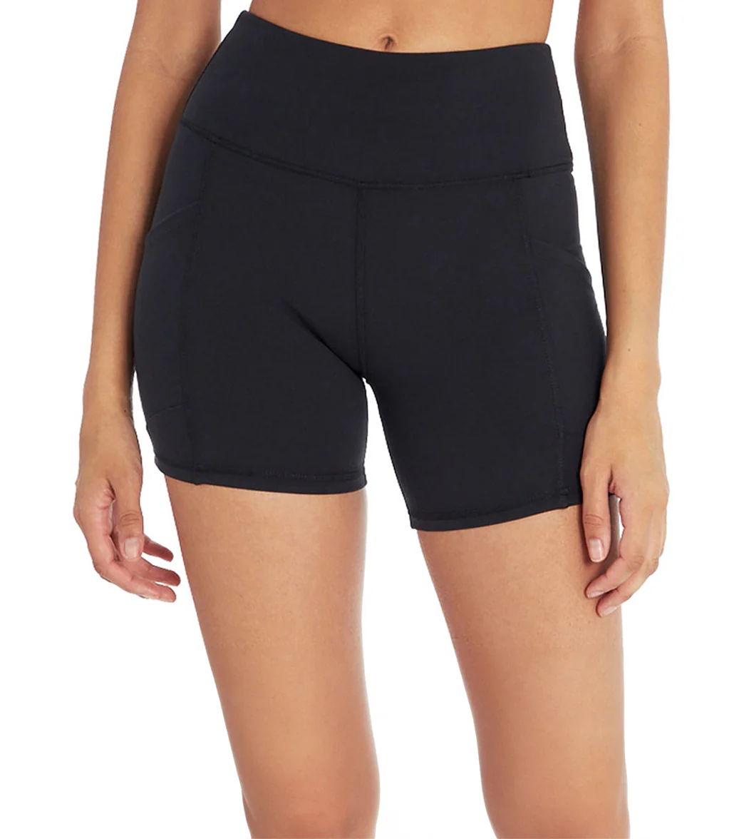 Marika Linnette High Waisted Tummy Control Yoga Shorts - Image 9